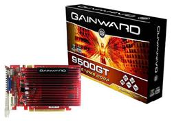 GAINWARD NVIDIA 9500GT 512MB/128bit, DDR2, DVI, HDMI, Heatsink