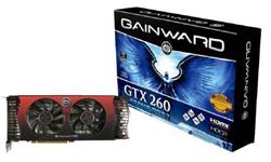 GAINWARD NVIDIA GTX260 - GS 896MB/448bit, GDDR3, DVI, HDTV, PCI-E