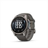 Garmin fenix 9 - 43mm, AMOLED, Sapphire, Titanium, Pebble Gray band