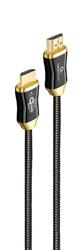 Gembird kábel HDMI 8K High speed (M - M), aktívny, optický (AOC), s Ethernetom, prémiový, pozlátené kon., 5 m, čierny