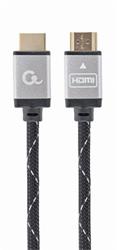 Gembird kábel HDMI High speed (M - M), séria Select Plus, Ethernet, pozlátené konektory, 5 m