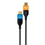 Gembird kábel HDMI Ultra High Speed (M - M), aktívny, optický (AOC), s Ethernetom, prémiový, pozlátené konektory, 5 m