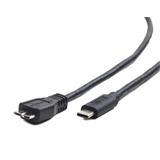 Gembird kábel USB 3.0 BM na USB-C (Micro BM/CM), 1 m