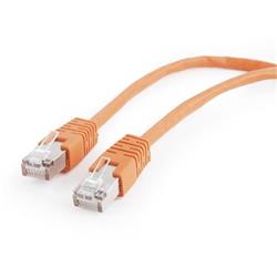 Gembird patch kábel CAT5e, FTP, 0.5 m, oranžový