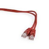 Gembird patch kábel CAT5e, UTP, 0.25 m, červený