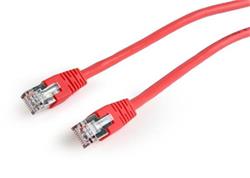 Gembird patch kábel Cat6 FTP, 0.25 m, červený