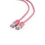Gembird patch kábel Cat6 FTP, 5 m, rúžový