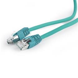 Gembird patch kábel S/FTP Cat. 6A LSZH, 1.5 m, zelený