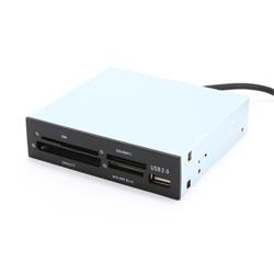 Gembird USB 2.0 čítačka / zapisovačka pamäťových kariet CF/MD/SM/MS/SD/MMC/XD, interná, čierna