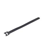 Gembird Velcro zipsové káblové viazacie pásky s dĺžkou 210 mm a šírkou 12 mm, čierne, 100 pack
