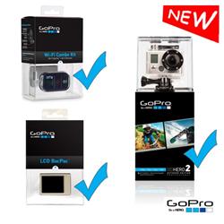 GOPRO MegaBox Outdoor Edition - HD Hero2 + Wifi Combo kit + LCD BacPac