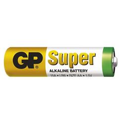 GP Super alkalická AA batéria, balenie 10 ks. LR6
