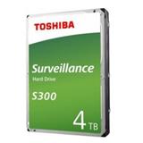 HDD TOSHIBA Surveillance S300 3.5", 4TB, 128MB, SATA 6.0 Gbps, 5400rpm