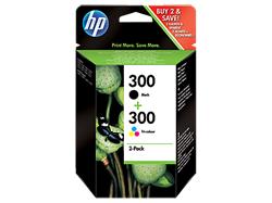 HP náplň č.300, čierna + trojfarebná