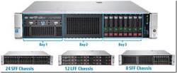 HP ProLiant DL380 G9 E5-2620v4 1x16GB-R P440ar/2G 8SFF 4x1Gb 500W PS Base Server 3-3-3
