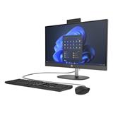 HP ProOne 240 G10 AiO 23.8 NT,i3-N300, RAM 1x8 GB, SSD 512 GB M.2 NVMe, grafika Intel HD, W11Pro, WiFi 6 + BT, usb