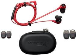 HyperX Headset Cloud Earbuds čierny/červený