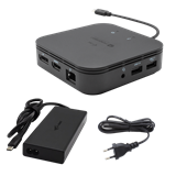 i-tec Thunderbolt 3 Travel Dock Dual 4K Display with Power Delivery 60W + i-tec Universal Charger 77W
