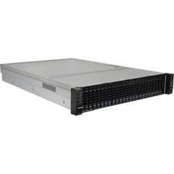 INTER-TECH case storage IPC 2U-2724, rack 2U 24x 2.5" hot-swap bays (SAS3 / SATA / NVMe)