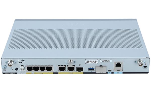 ISR 1100 4P Dual GE Ethernet w/ LTE Adv SMS/GPS EMEA & NA