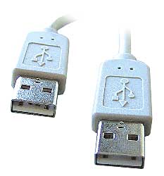 Kábel USB 2.0 A-A prepojovací 1,8m