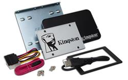 Kingston 120GB SSDNow UV400 Series SATA3, 2.5" (7 mm) ( r550 MB/s, w350 MB/s ) + upgrade kit