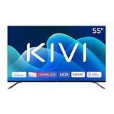 KIVI TV 55U730QB, 55" (139cm), HD LED TV, AndroidTV 11, Black, 3840x2160, 60 Hz,2x8W, 33 kWh/1000h ,HDMI ports 2