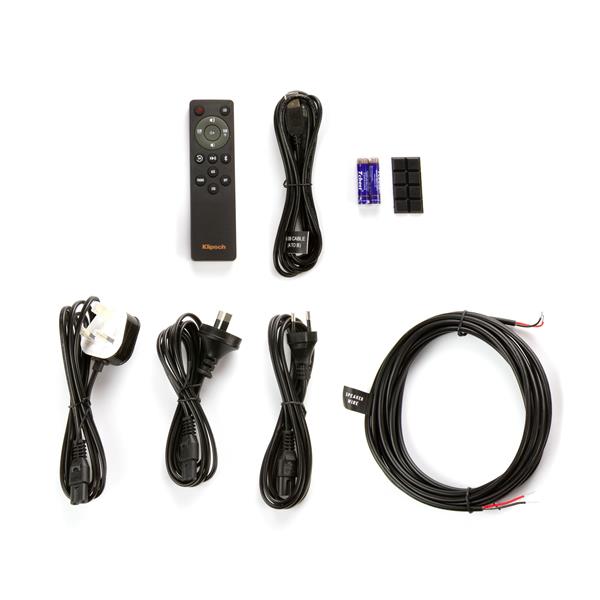 KLIPSCH R-41PM, 2-pásmové aktívne reproduktory, čierne