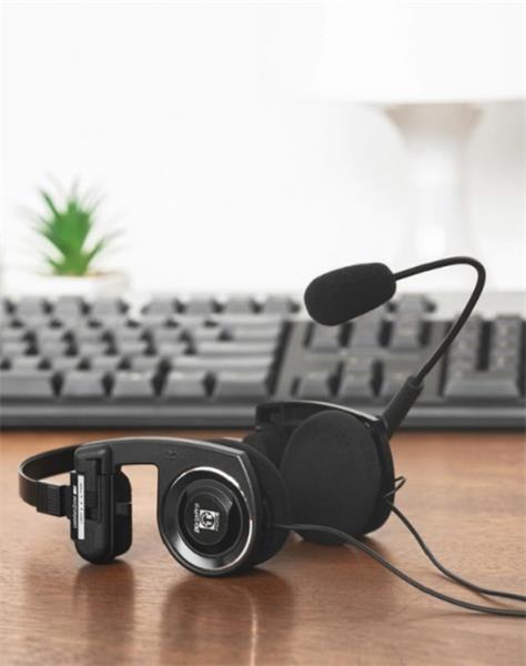 KOSS Porta Pro Comm Headset sluchatka vysokej kvality s mikrofonom