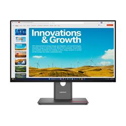 Lenovo P24QD-40 23.8" 2560x1440 1500:1 300cd 4ms HDMI+DP+USB+USB-C+RJ45 dock PD140W 3y
