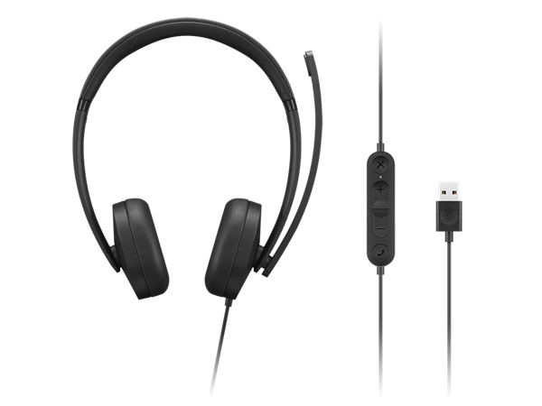 Lenovo USB-A Wired Stereo Headset Gen 2