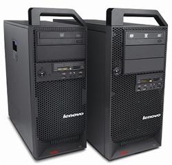 Lenovo WS E20 Tower Xeon X3450 2x2GB 500GB DVDRW Eth 280W KLV+MYS W7 Pro 64 3y