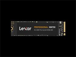 Lexar® 512GB High Speed PCIe Gen3 with 4 Lanes, up to 3500 MB/s read and 2000 MB/s write