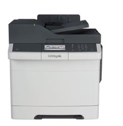 Lexmark CX417de, color laser MFP, 4800,30/30ppm,512MB, 800MHz, USB, Duplex, GLan, Fax