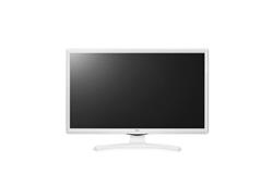 LG 24MT49VW-WZ 23.6"W LED 1366x768 5M:1 5ms 250cd HDMI TV tuner repro biely