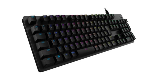 Logitech® G512 CARBON LIGHTSYNC RGB Mechanical Gaming Keyboard with GX Red switches - CARBON - US INT'L - USB - N/A - IN