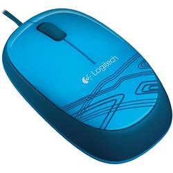 Logitech® M105 Mouse - BLUE - USB - EMEA