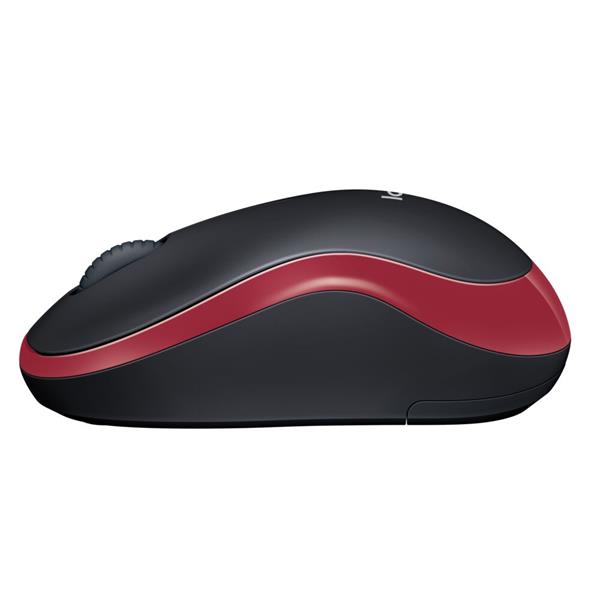 Logitech® M185 Wireless Mouse RED