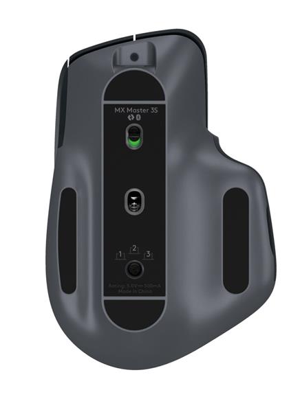 Logitech® MX Master 3S Performance Wireless Mouse - GRAPHITE (Bluetooth Edition)