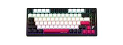 Lorgar KBP7075, Pro bezdrôtová mechanická herná klávesnica, Wireless 2.4 GHz/ BT 5.0, 75% veľk., Displ.,US layout, čiern