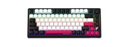 Lorgar KBP7075, Pro bezdrôtová mechanická herná klávesnica, Wireless 2.4 GHz/ BT 5.0, 75% veľk., Displ.,US layout, čiern
