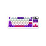 Lorgar KBP70TKLW, Pro bezdrôtová mechanická herná klávesnica, 2.4 GHz/ BT 5.0, Displej, multim. tlač., US layout, biela
