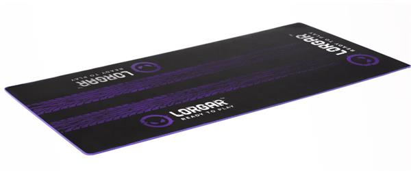 Lorgar LRG-RX1FM, herná racing podložka, anti-slip, 1700×700x3 mm, prešívané okraje