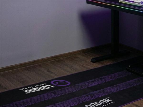 Lorgar LRG-RX1FM, herná racing podložka, anti-slip, 1700×700x3 mm, prešívané okraje