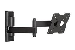 Meliconi CME DOUBLE ROTATION EDR 100 VESA 75/100 tilt & double rot. mount for 14" to 25" screens up to 17kg. Allows +/