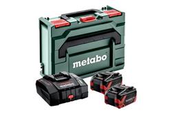 Metabo Basic-Set 2 x LiHD 8,0 Ah ASC 145 + ML