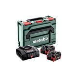 Metabo Basic-Set 2 x LiHD 8,0 Ah ASC 145 + ML