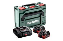 Metabo Základná súprava 2 x LiHDX 8.0 Ah + ASC 290 + metaBOX 145