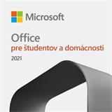 Microsoft Office Home and Student 2021 (Pre domácnosti) English FPP