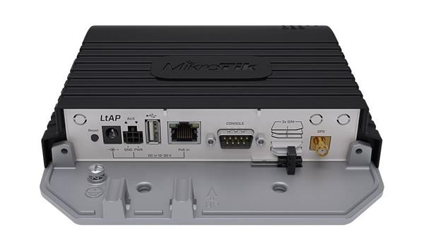 MIKROTIK RouterBOARD LtAP LTE6 kit + L4 (880MHz, 128MB RAM, 1x G LAN, 2,4GHz 802.11bgn card, 2G/3G/LTE, 2xminiPCI-e)